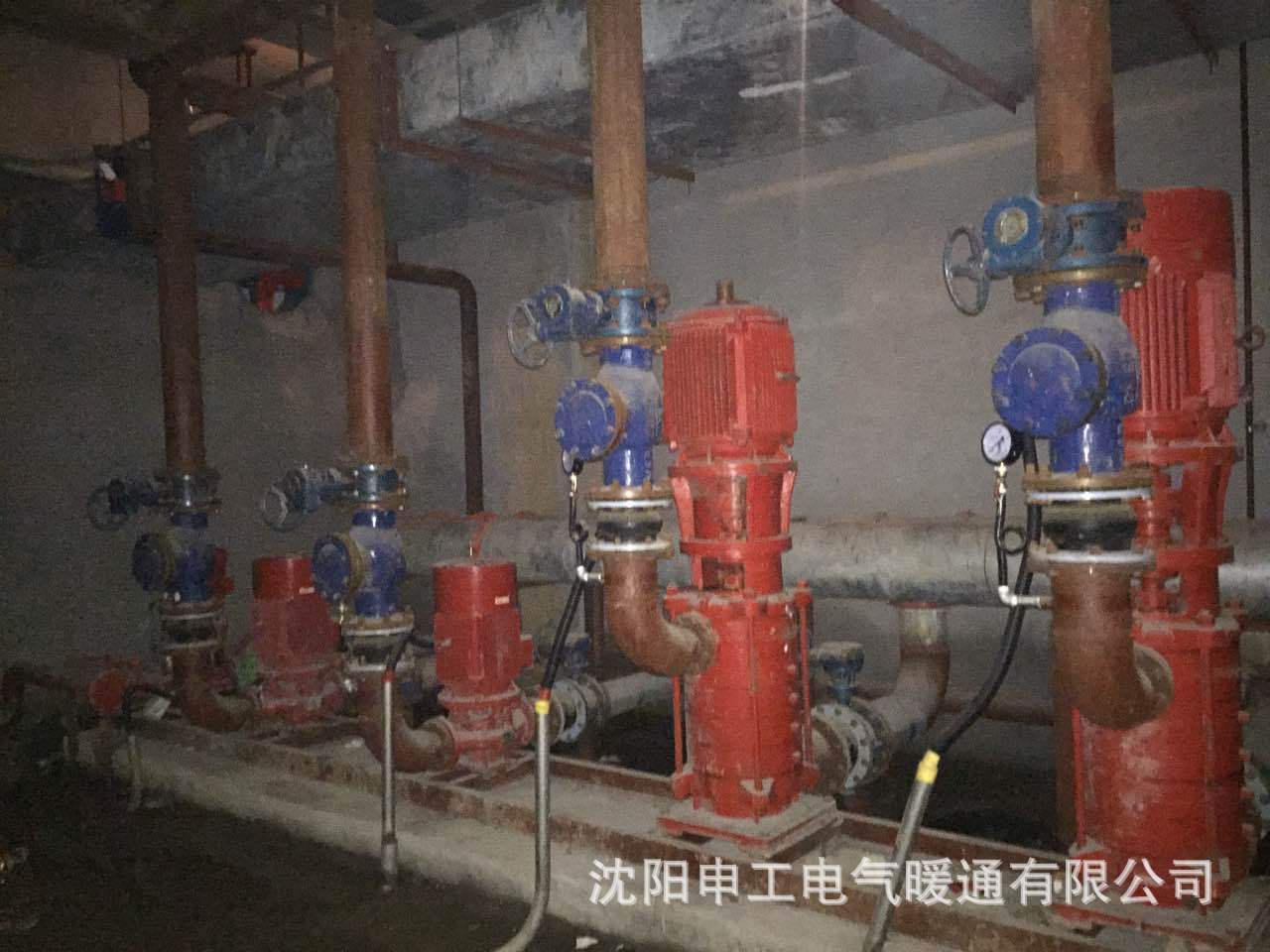 申工消防巡检柜佳木斯文化新城白金湾项目设备控制水泵图