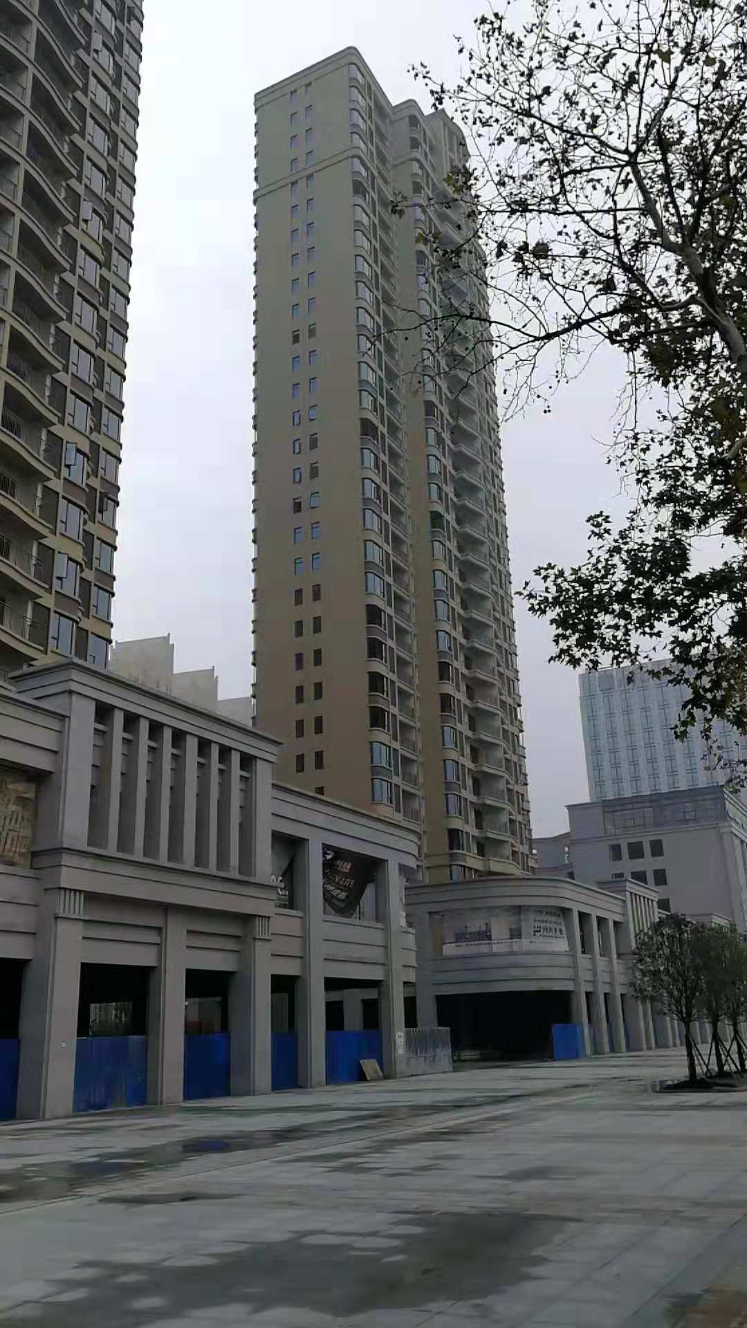防排烟风机控制箱荆州福渝观澜国际项目在建外景