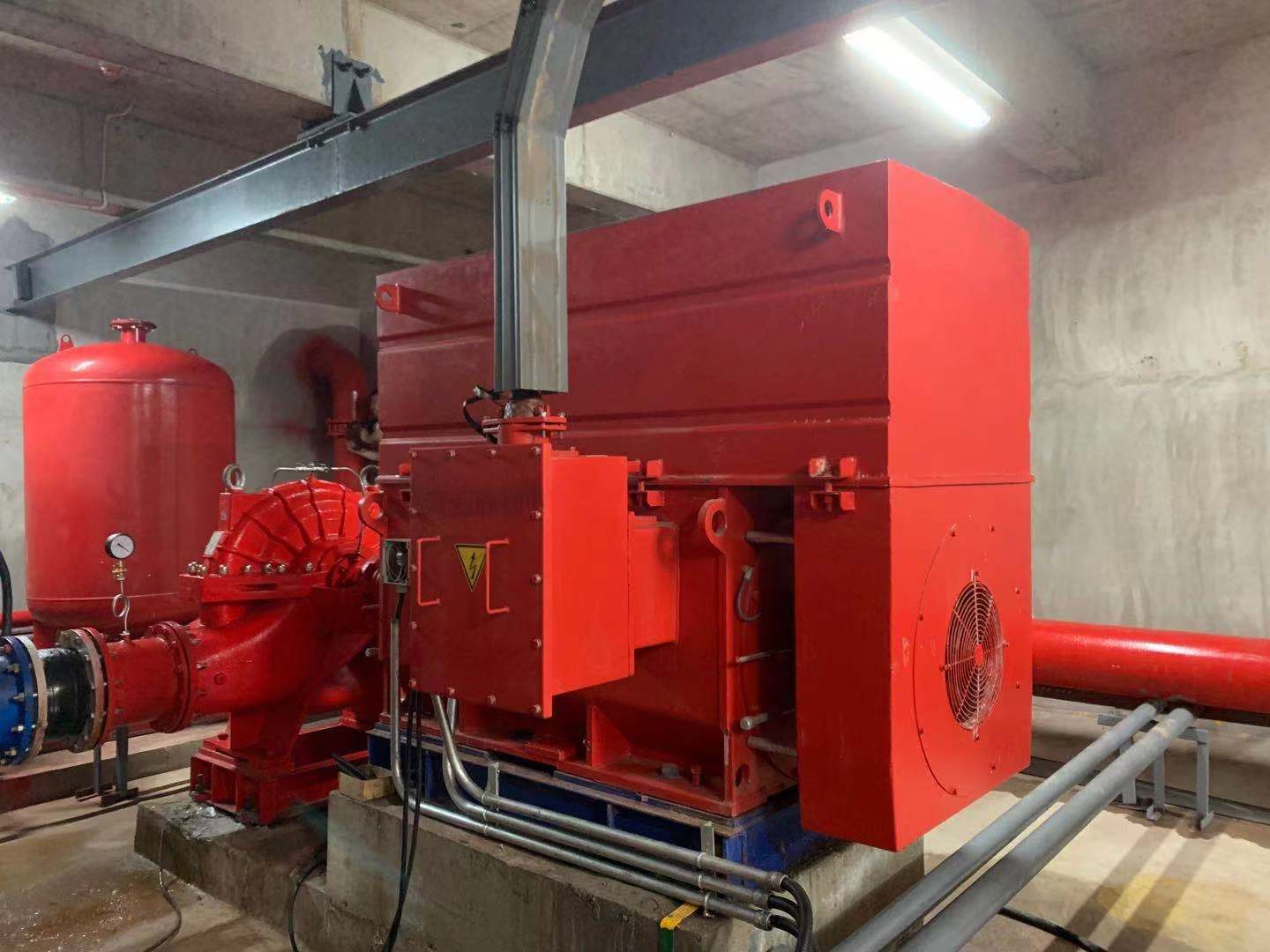 天津东大化工集团项目高压巡检电机启动柜(含机械应急装置)泵房现场