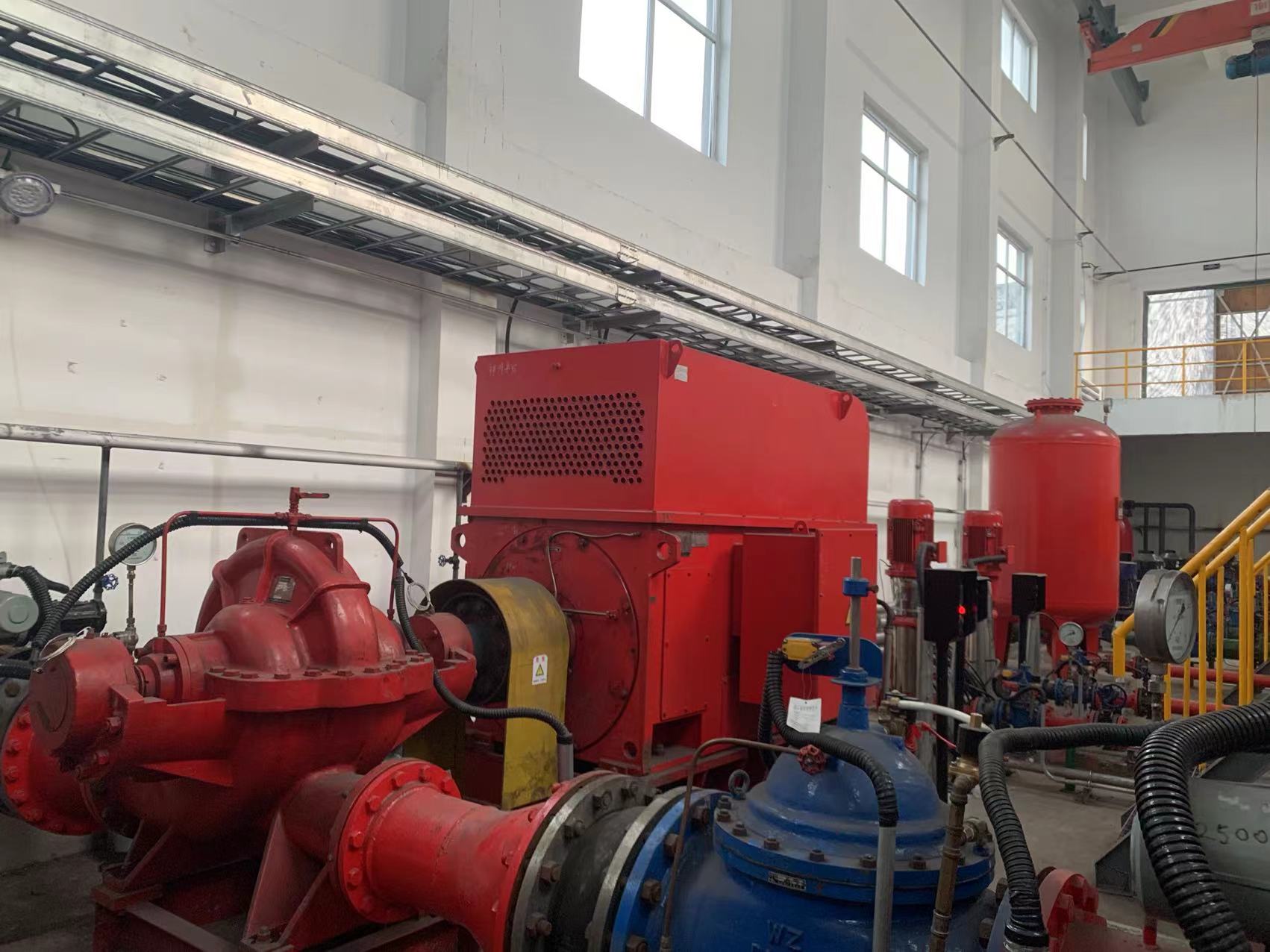 锦州丰安实业高压消防巡检成套设备项目泵房设备实拍