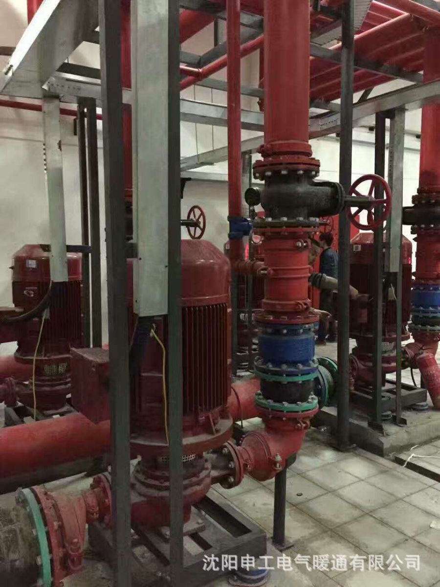 申工消防巡检柜设备上海中心城开国际项目消防泵图