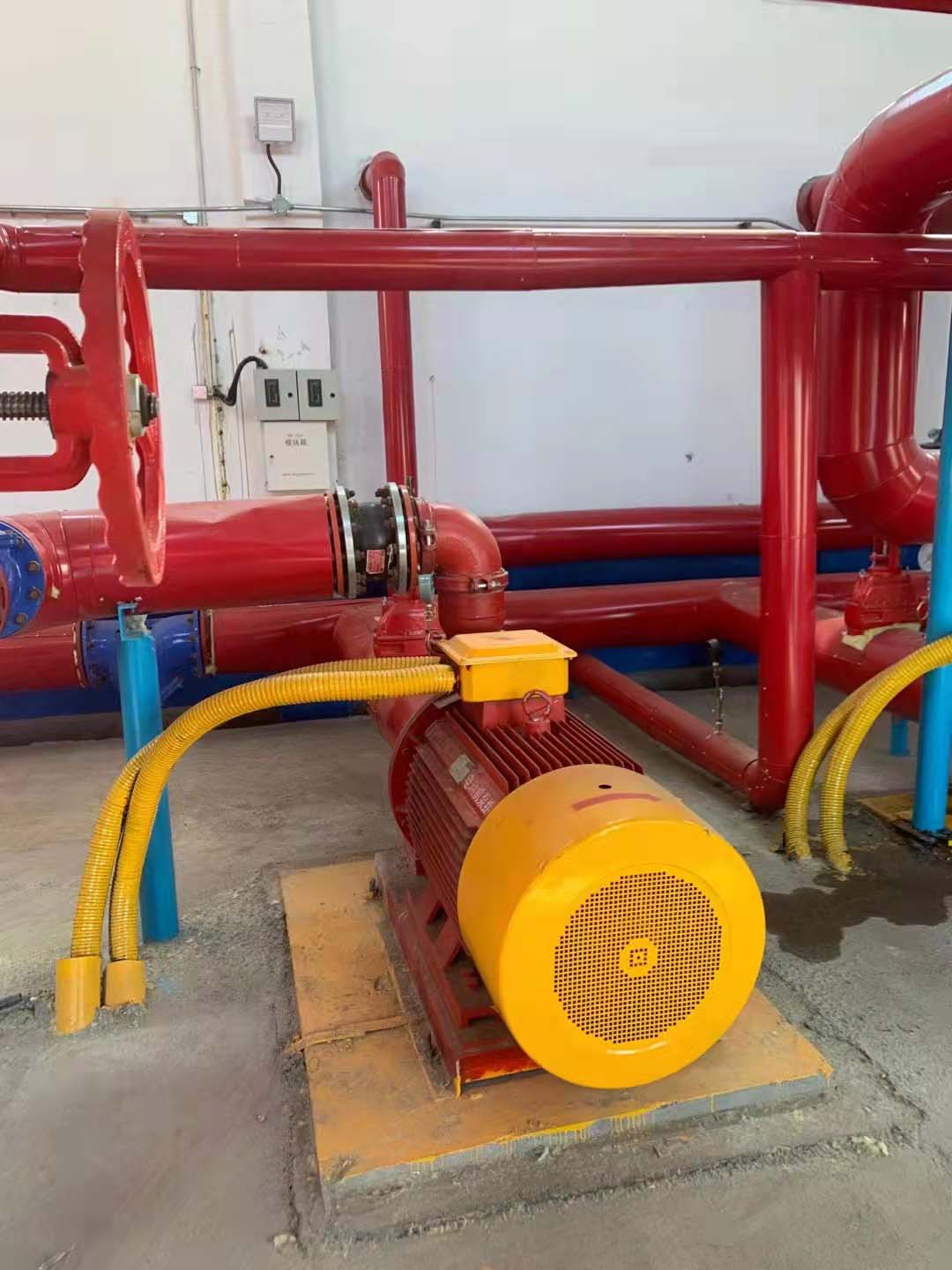 山东钢铁集团泵房项目消防泵房实拍
