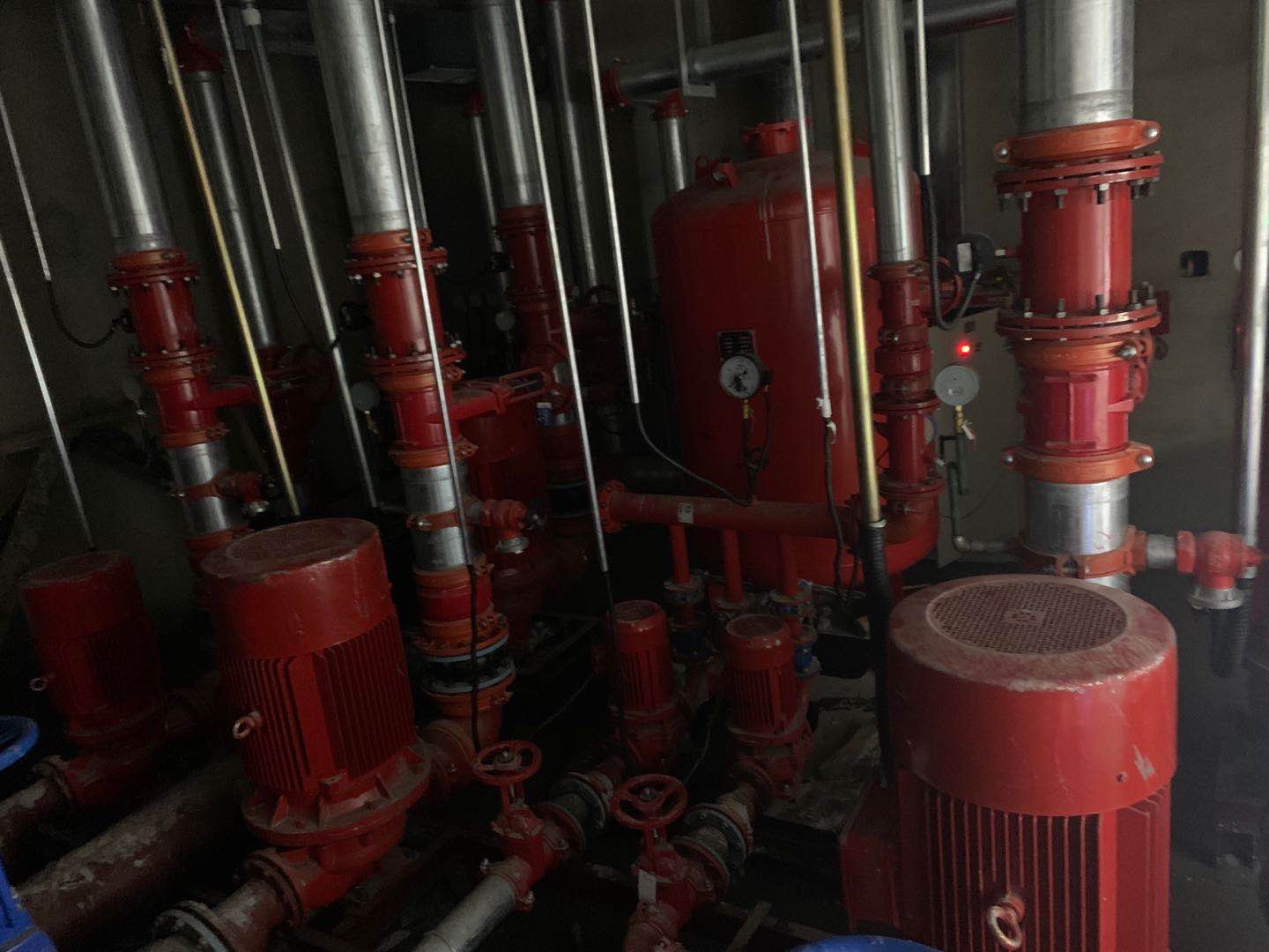 丹东柏林会都双电源自耦巡检控制柜项目消防泵